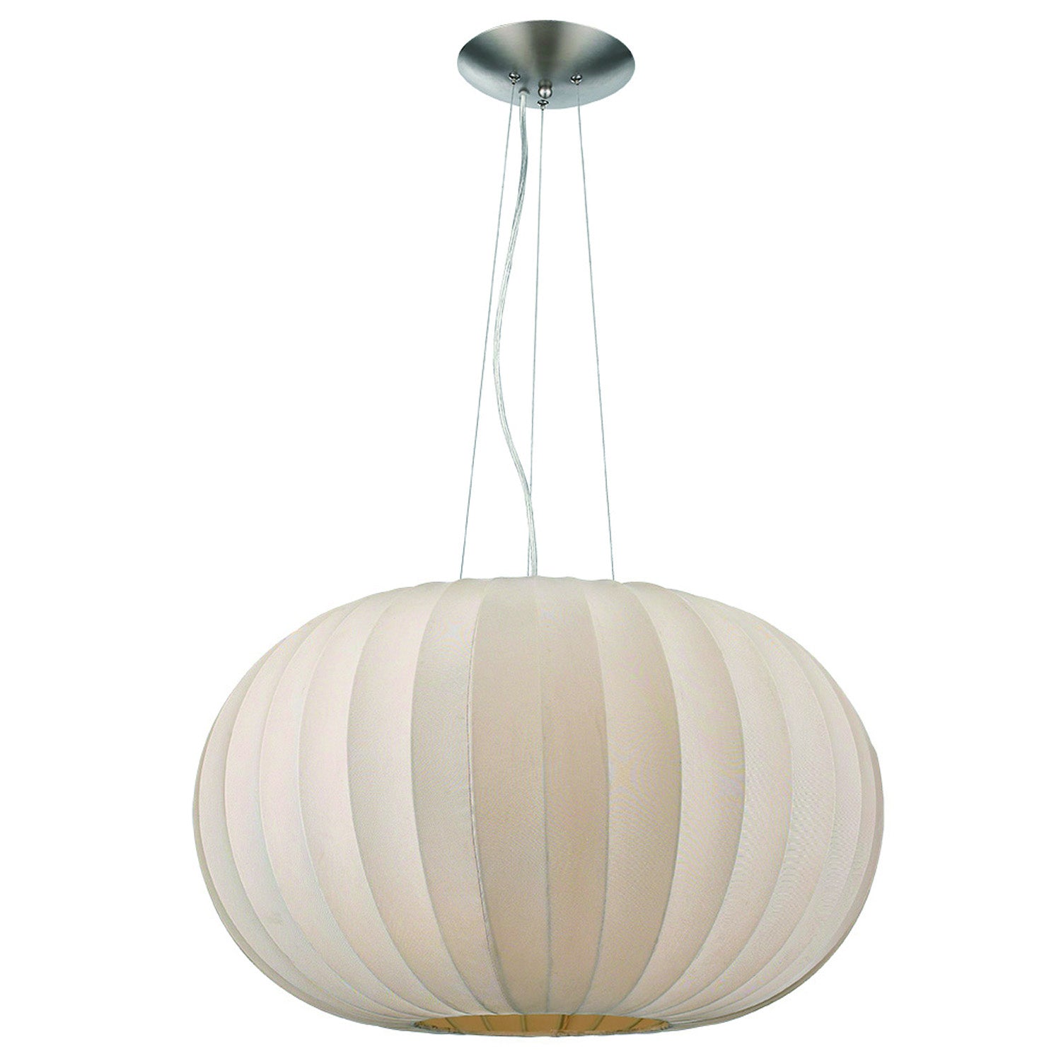 Acclaim Lighting - TP7916-W - One Light Pendant - Shanghai - Brushed Nickel