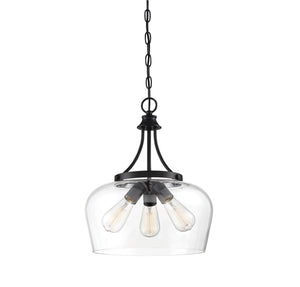 Savoy House - 7-4034-3-BK - Three Light Pendant - Octave - Black