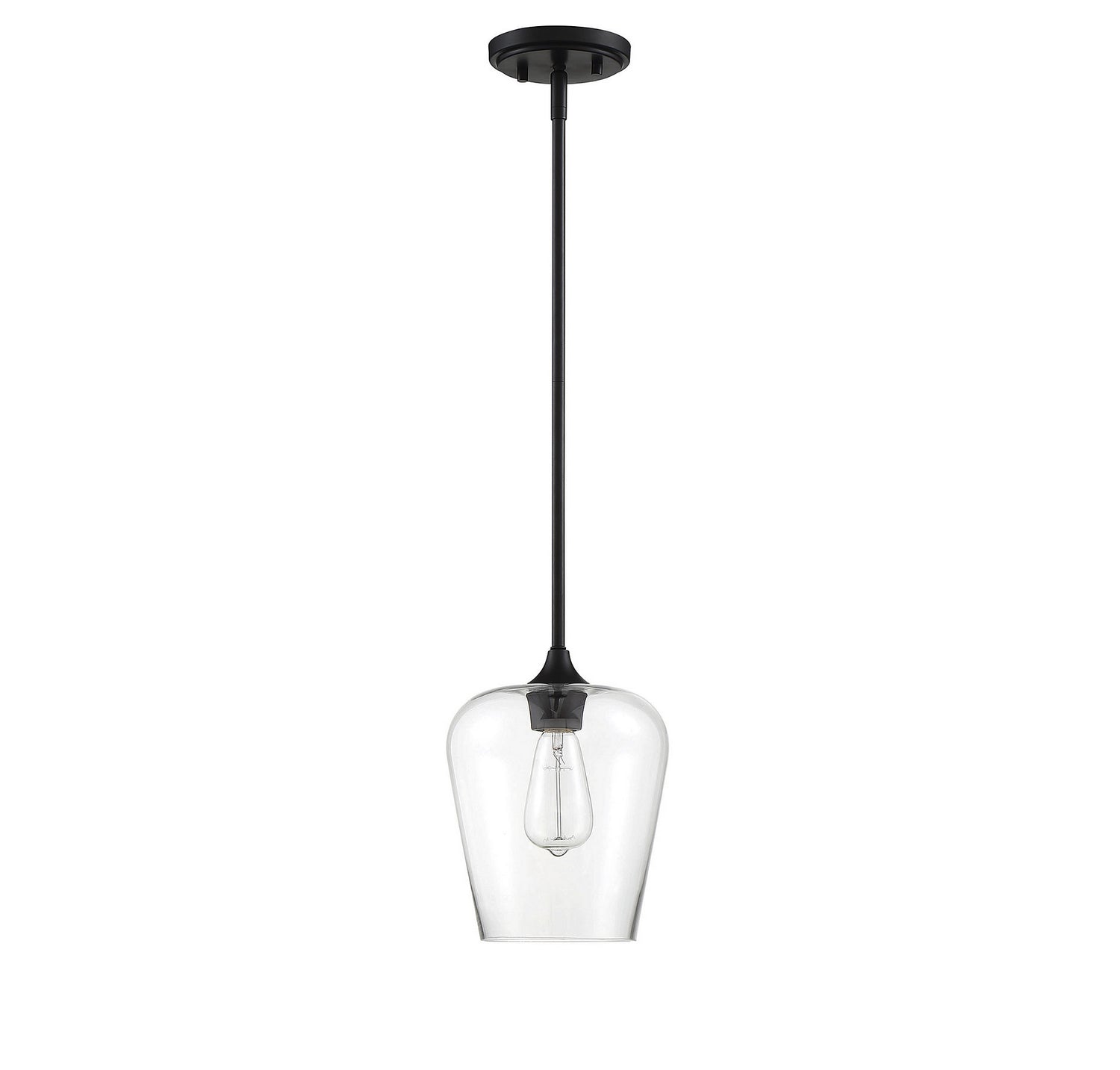 Savoy House - 7-4036-1-BK - One Light Pendant - Octave - Black