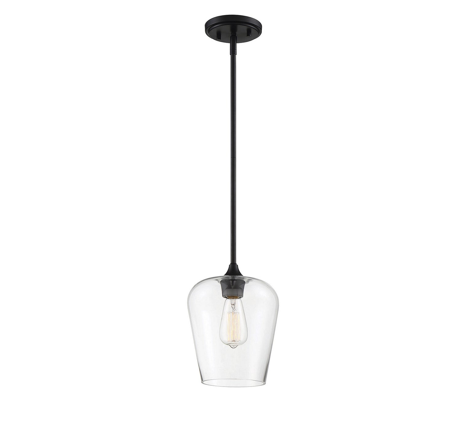 Savoy House - 7-4036-1-BK - One Light Pendant - Octave - Black