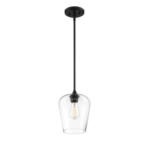 Savoy House - 7-4036-1-BK - One Light Pendant - Octave - Black