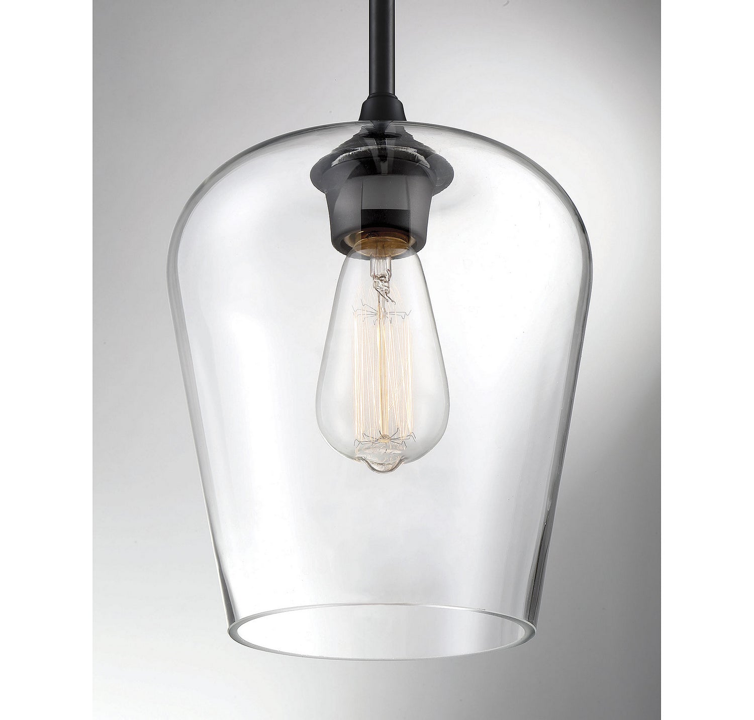 Savoy House - 7-4036-1-BK - One Light Pendant - Octave - Black