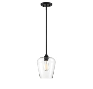 Savoy House - 7-4036-1-BK - One Light Pendant - Octave - Black