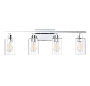 Savoy House - 8-2149-4-11 - Four Light Bath Bar - Lambert - Polished Chrome