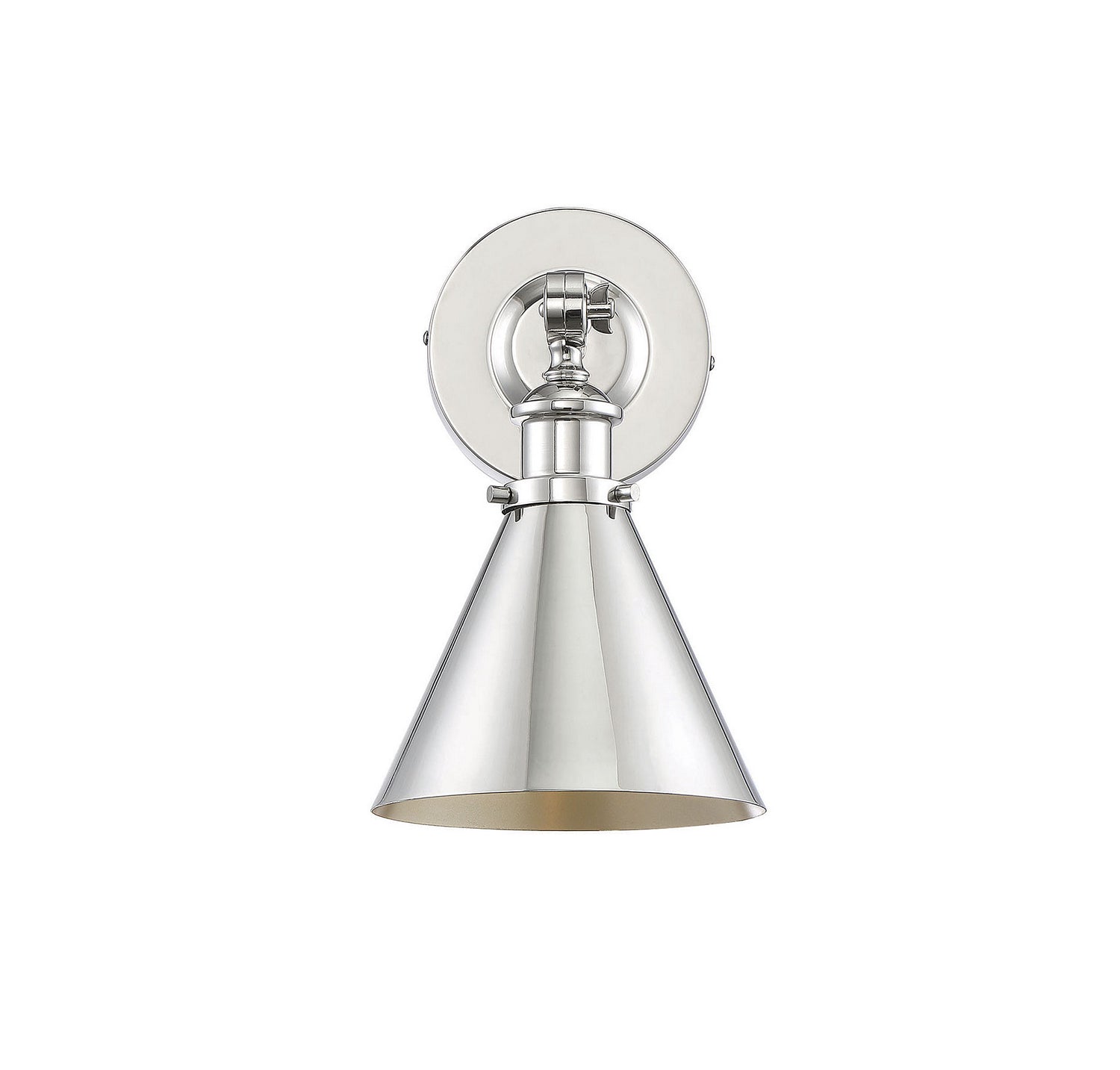 Savoy House - 9-0901-1-109 - One Light Wall Sconce - Glenn - Polished Nickel