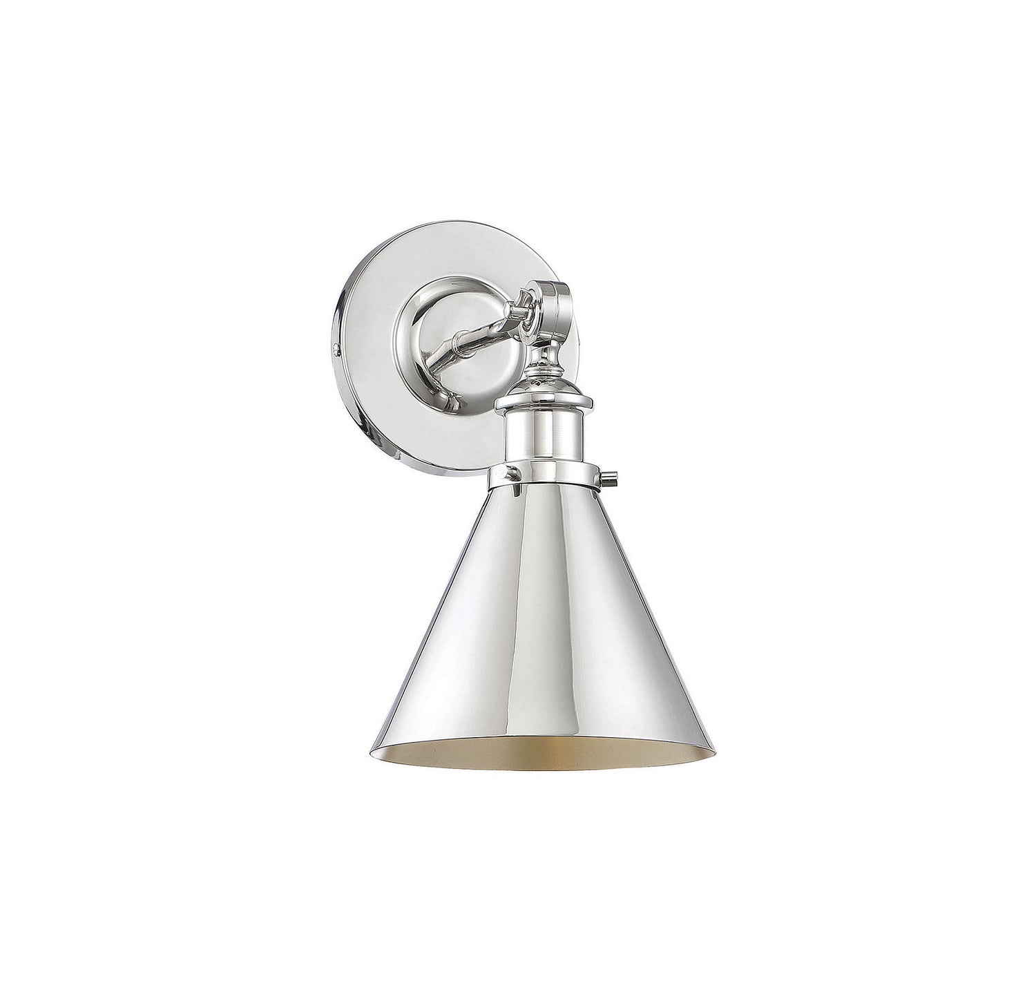 Savoy House - 9-0901-1-109 - One Light Wall Sconce - Glenn - Polished Nickel