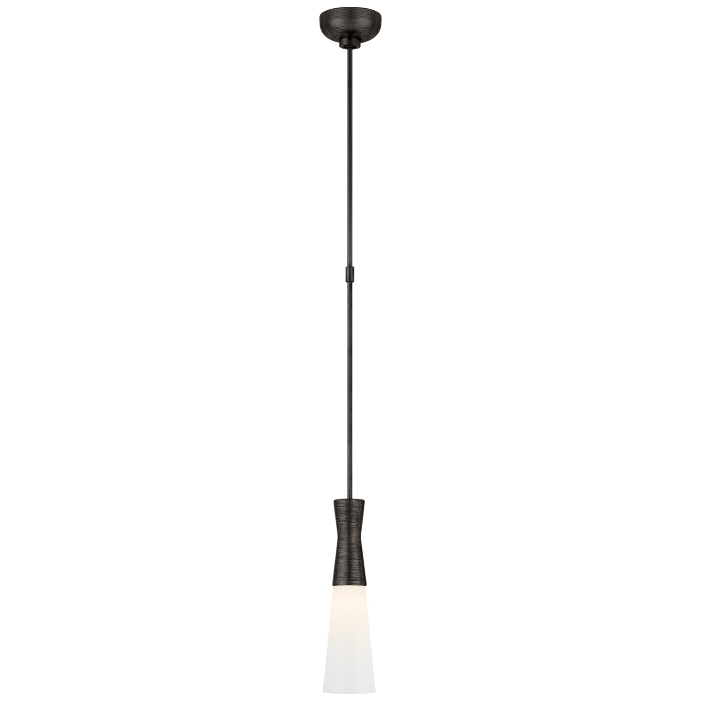 Visual Comfort Signature - KW 5531AI-WG - One Light Pendant - Utopia - Aged Iron