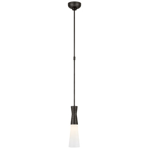 Visual Comfort Signature - KW 5531AI-WG - One Light Pendant - Utopia - Aged Iron