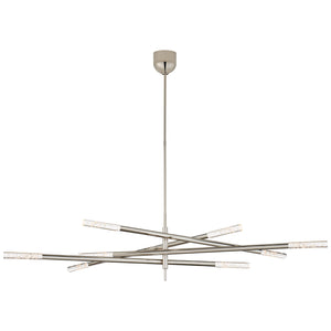 Visual Comfort Signature - KW 5589PN-SG - LED Chandelier - Rousseau - Polished Nickel