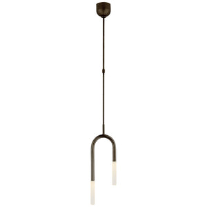 Visual Comfort Signature - KW 5590BZ-EC - LED Pendant - Rousseau - Bronze