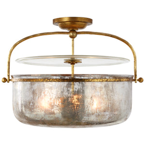 Visual Comfort Signature - CHC 4270GI-MG - Three Light Lantern - Lorford - Gilded Iron