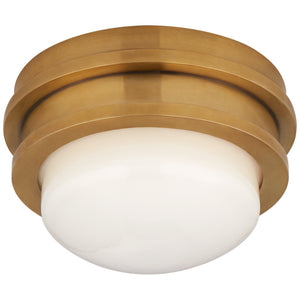 Visual Comfort Signature - CHC 4600AB-WG - LED Flush Mount - Launceton - Antique-Burnished Brass