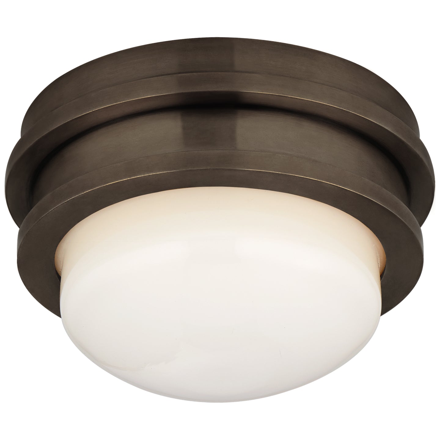 Visual Comfort Signature - CHC 4600BZ-WG - LED Flush Mount - Launceton - Bronze