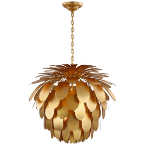 Visual Comfort Signature - CHC 5158G - Six Light Chandelier - Cynara - Gild