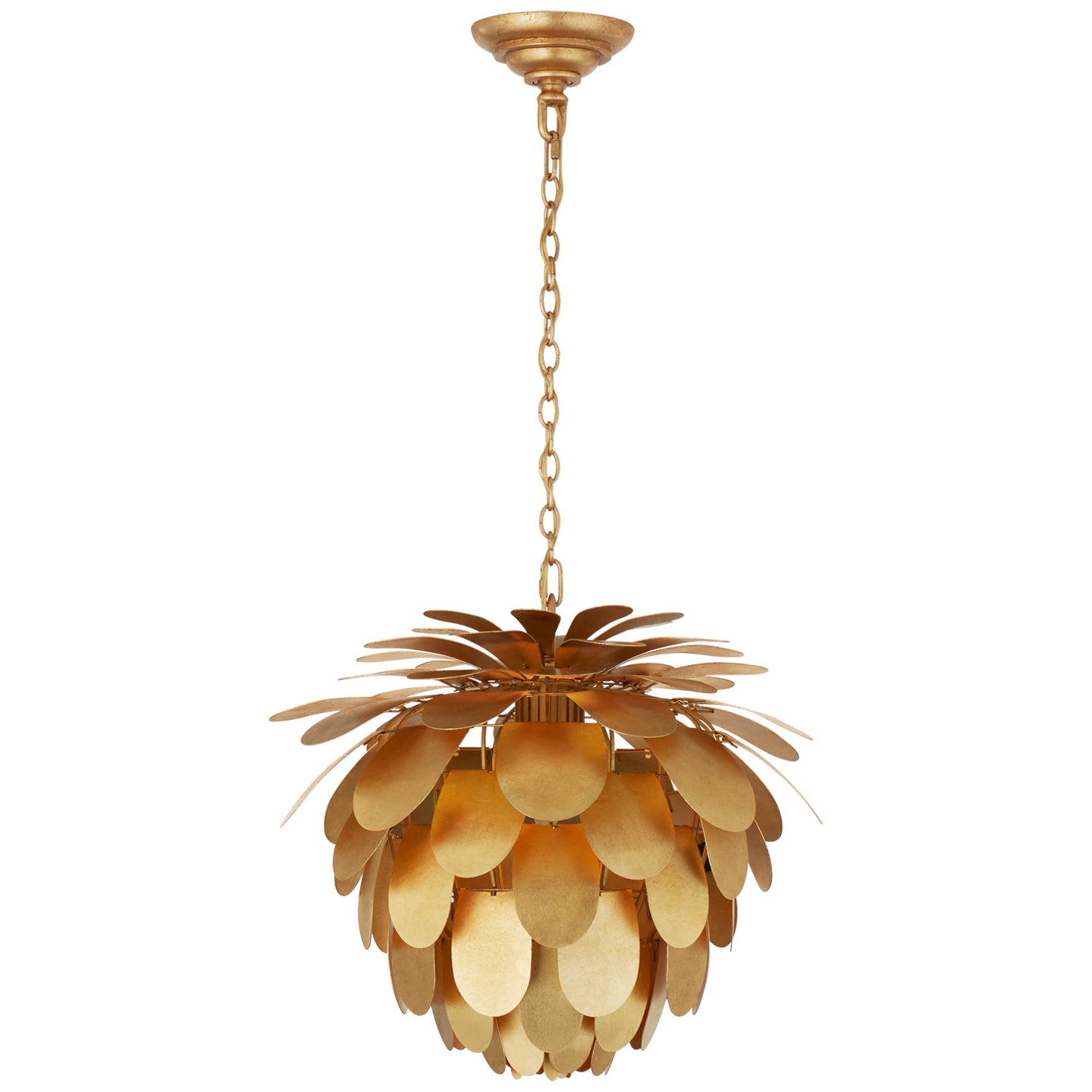 Visual Comfort Signature - CHC 5163G - One Light Chandelier - Cynara - Gild