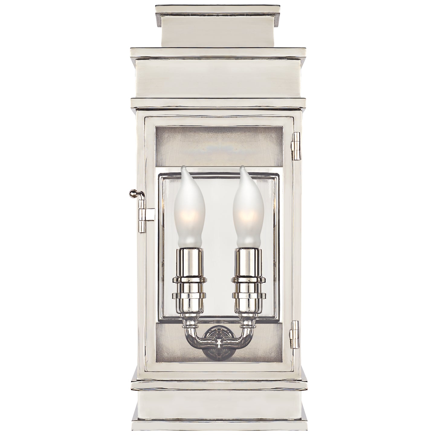 Visual Comfort Signature - CHD 2907PN-CG - Two Light Wall Lantern - Linear Lantern - Polished Nickel