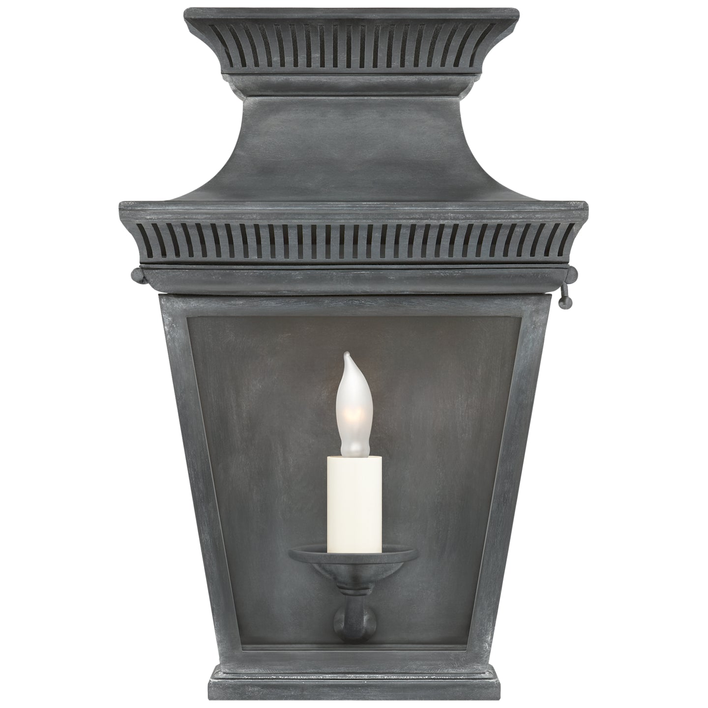 Visual Comfort Signature - CHD 2945WZ-CG - One Light Wall Lantern - Elsinore - Weathered Zinc