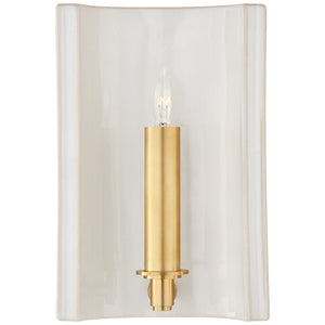 Visual Comfort Signature - CS 2609IVO - One Light Wall Sconce - Leeds - Ivory