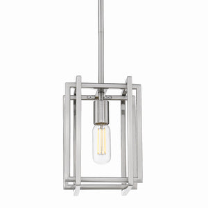 Golden - 6070-M1L PW-PW - One Light Mini Pendant - Tribeca PW - Pewter