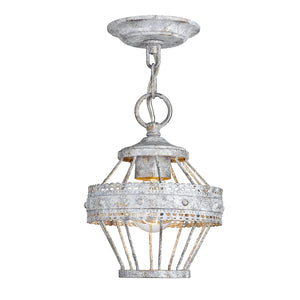 Golden - 7856-M1L OY - One Light Mini Pendant - Ferris OY - Oyster