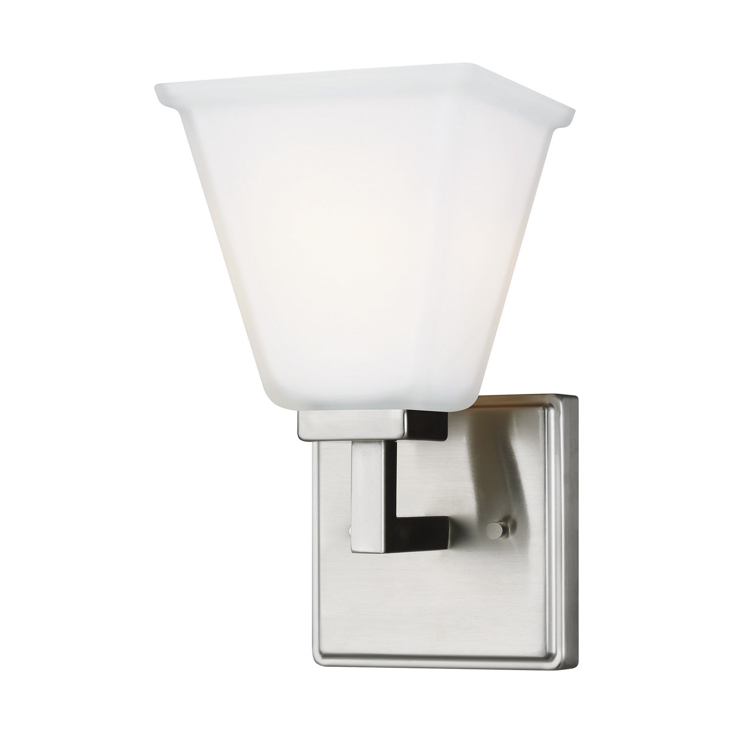 Generation Lighting. - 4113701-962 - One Light Wall / Bath Sconce - Ellis Harper - Brushed Nickel