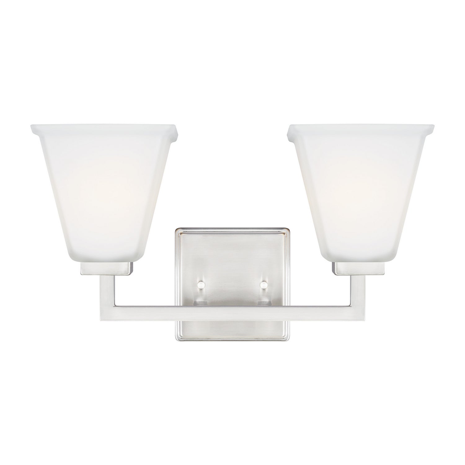 Generation Lighting. - 4413702EN3-962 - Two Light Wall / Bath - Ellis Harper - Brushed Nickel