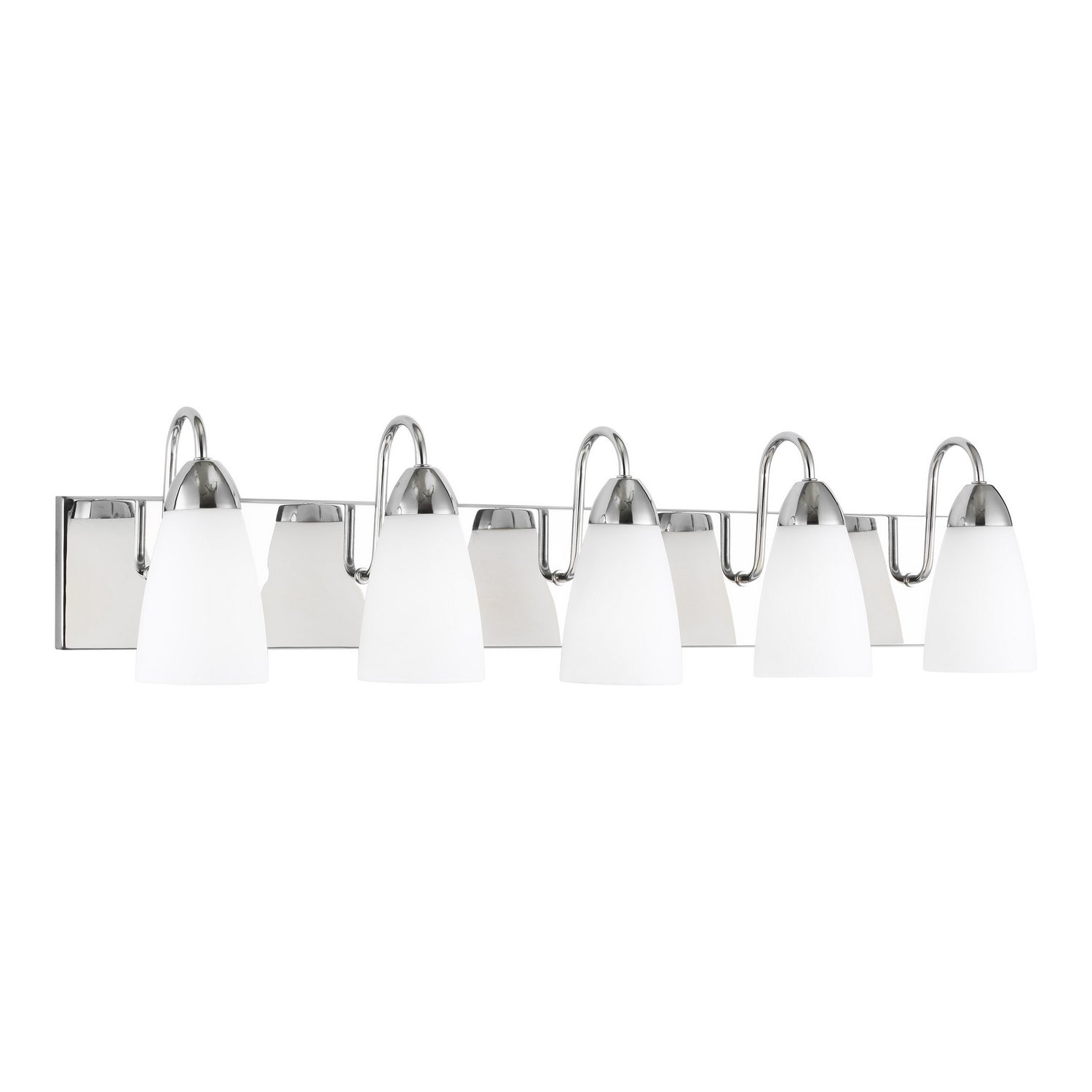 Generation Lighting. - 4420205EN3-05 - Five Light Wall / Bath - Seville - Chrome