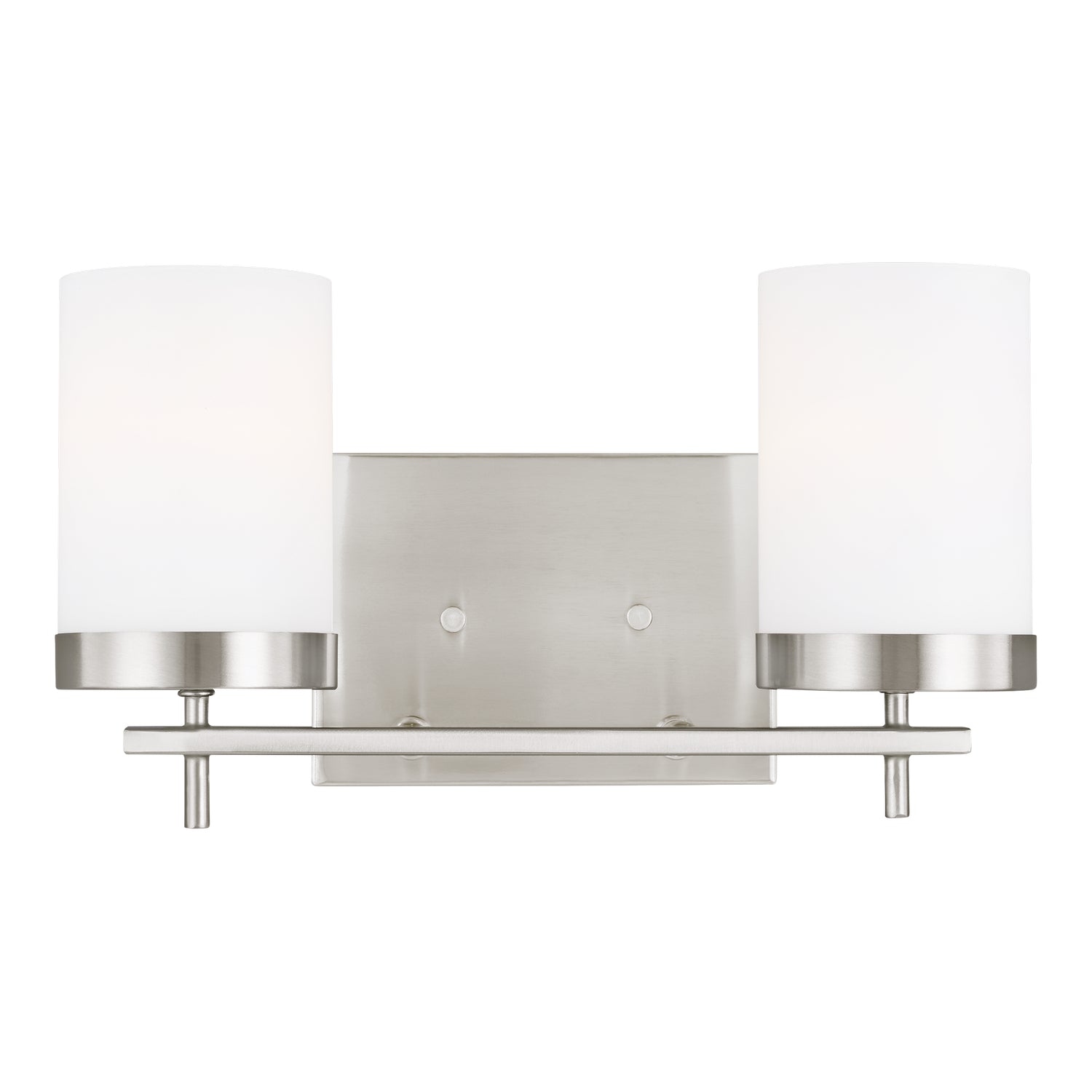 Visual Comfort Studio - 4490302-962 - Two Light Wall / Bath - Zire - Brushed Nickel