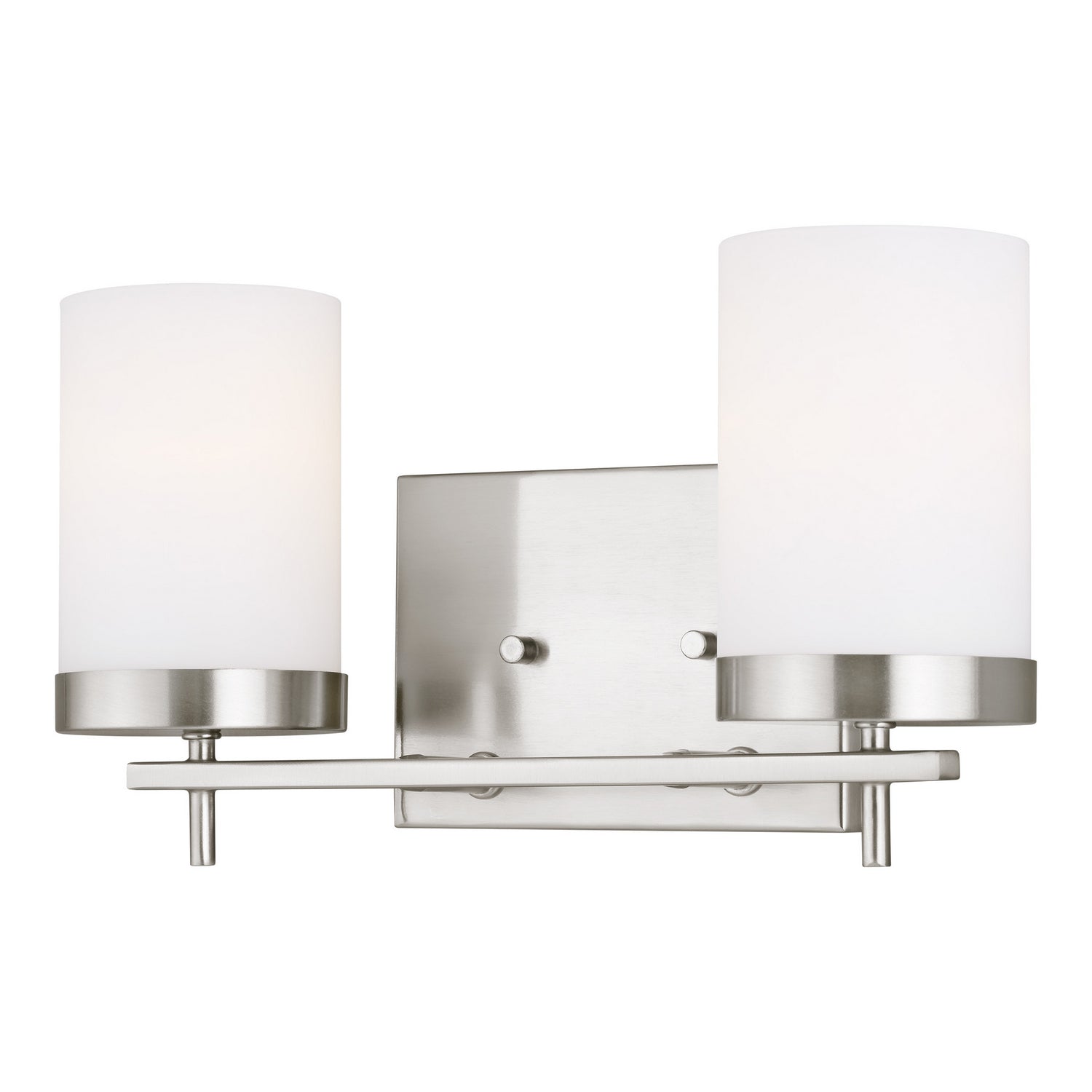 Visual Comfort Studio - 4490302EN3-962 - Two Light Wall / Bath - Zire - Brushed Nickel