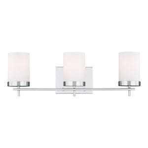 Visual Comfort Studio - 4490303-05 - Three Light Wall / Bath - Zire - Chrome