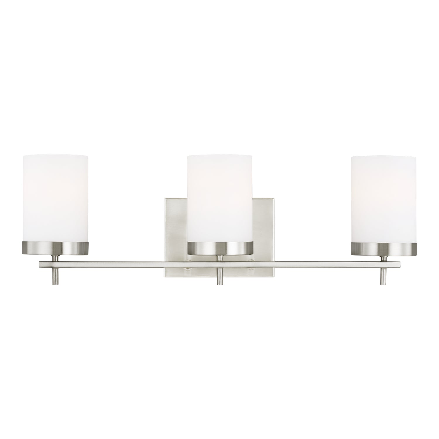 Visual Comfort Studio - 4490303-962 - Three Light Wall / Bath - Zire - Brushed Nickel