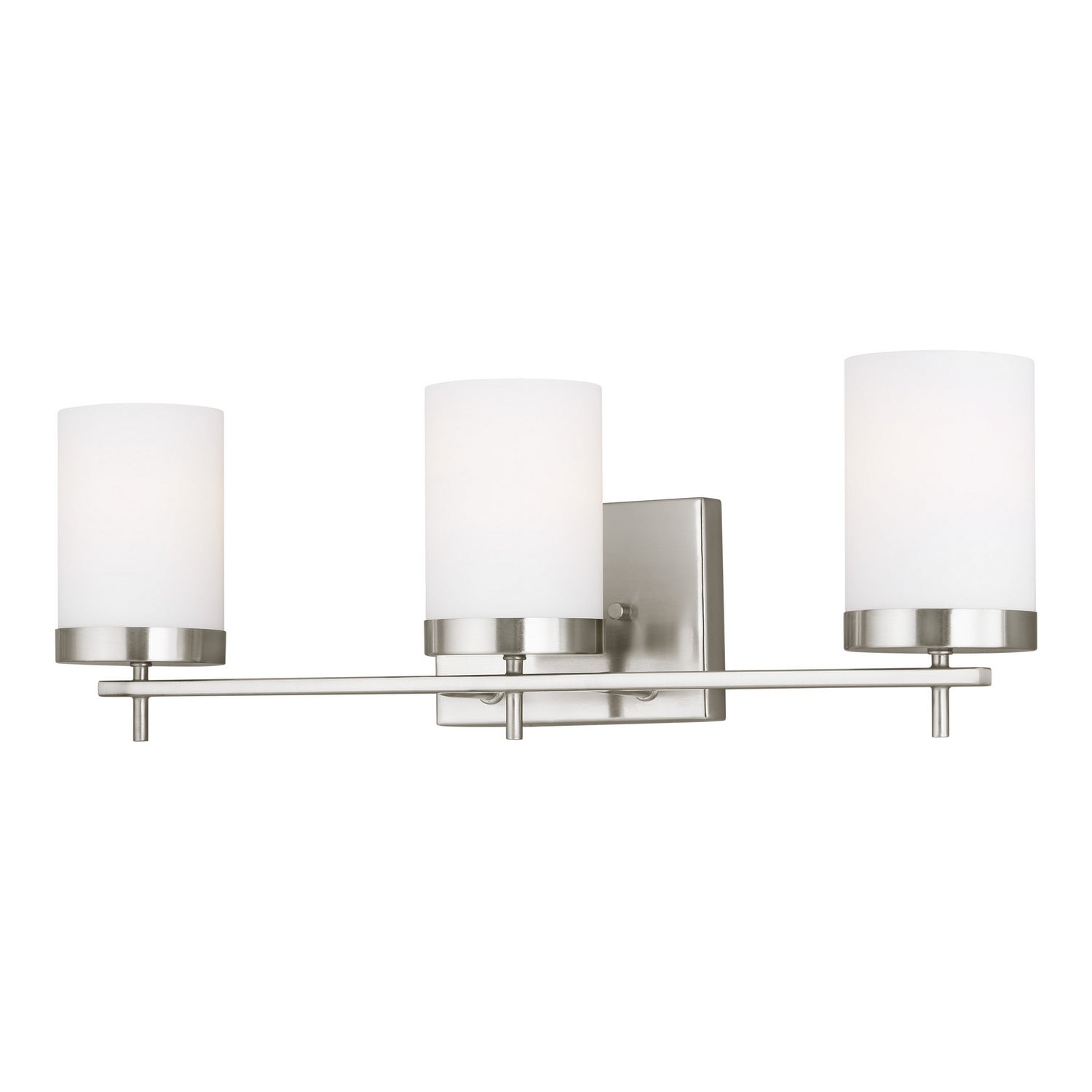 Visual Comfort Studio - 4490303-962 - Three Light Wall / Bath - Zire - Brushed Nickel