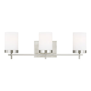 Visual Comfort Studio - 4490303EN3-962 - Three Light Wall / Bath - Zire - Brushed Nickel