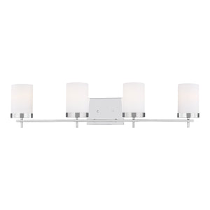 Visual Comfort Studio - 4490304-05 - Four Light Wall / Bath - Zire - Chrome