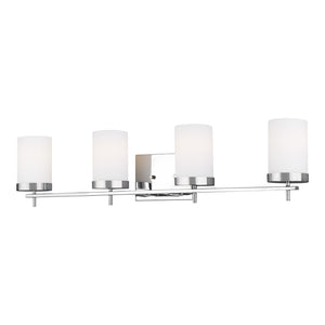 Visual Comfort Studio - 4490304-05 - Four Light Wall / Bath - Zire - Chrome