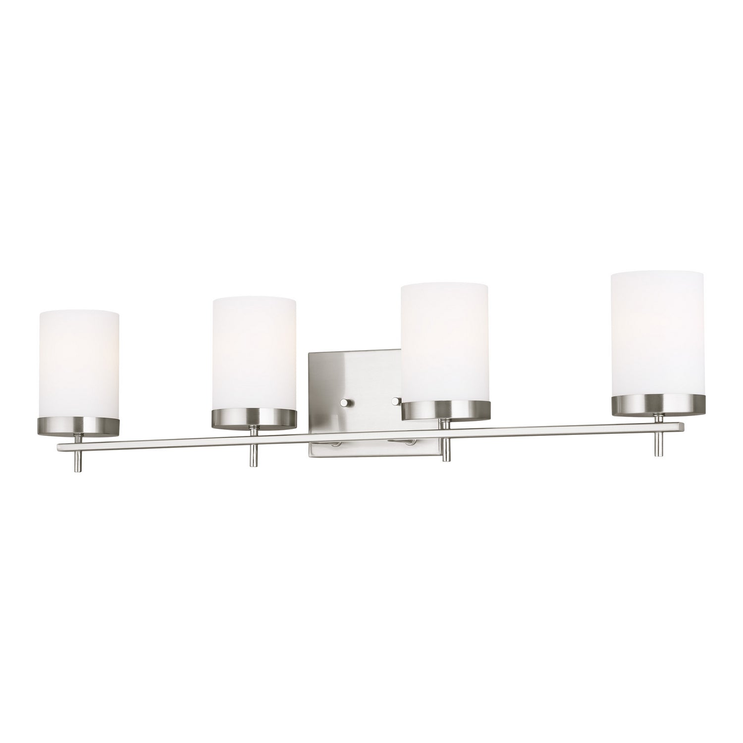 Visual Comfort Studio - 4490304-962 - Four Light Wall / Bath - Zire - Brushed Nickel