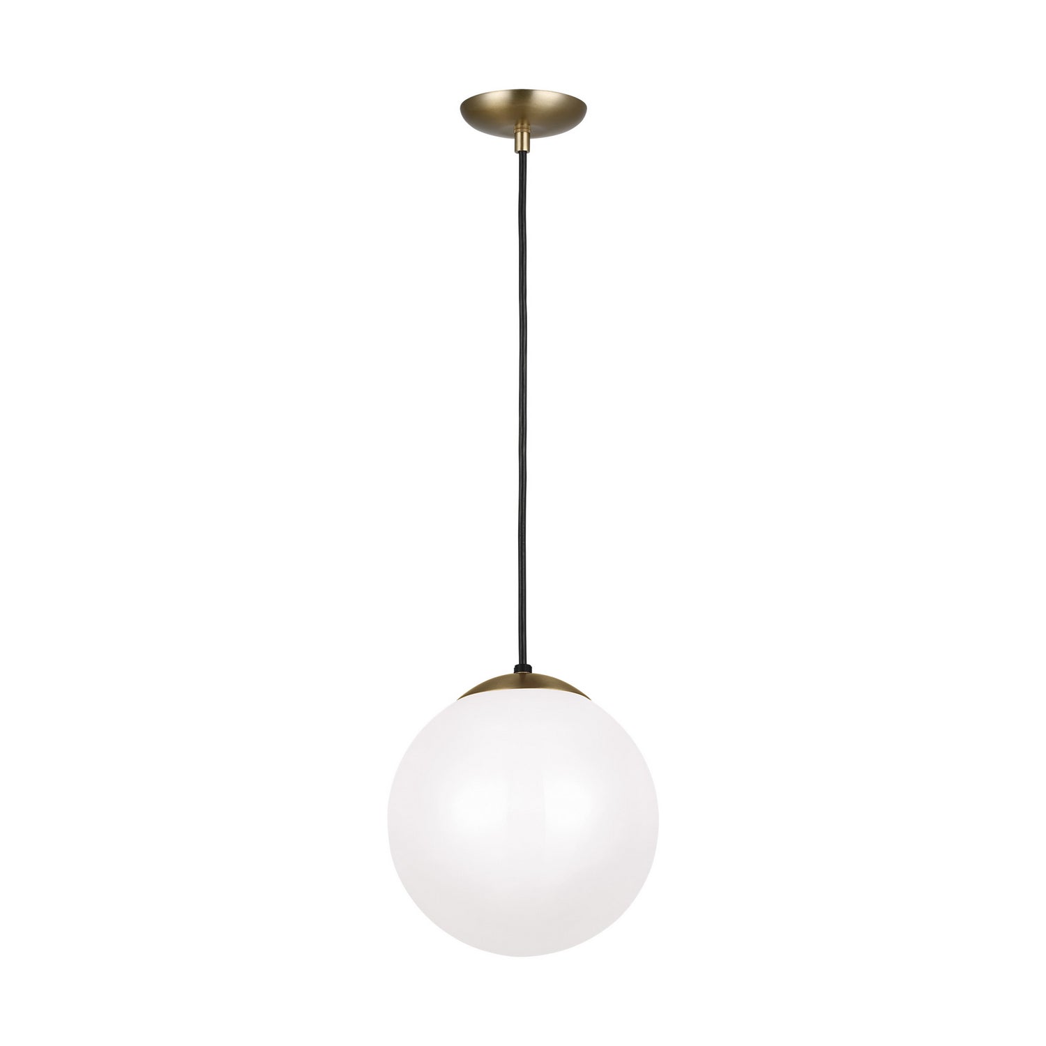 Visual Comfort Studio - 6020-848 - One Light Pendant - Leo - Hanging Globe - Satin Brass