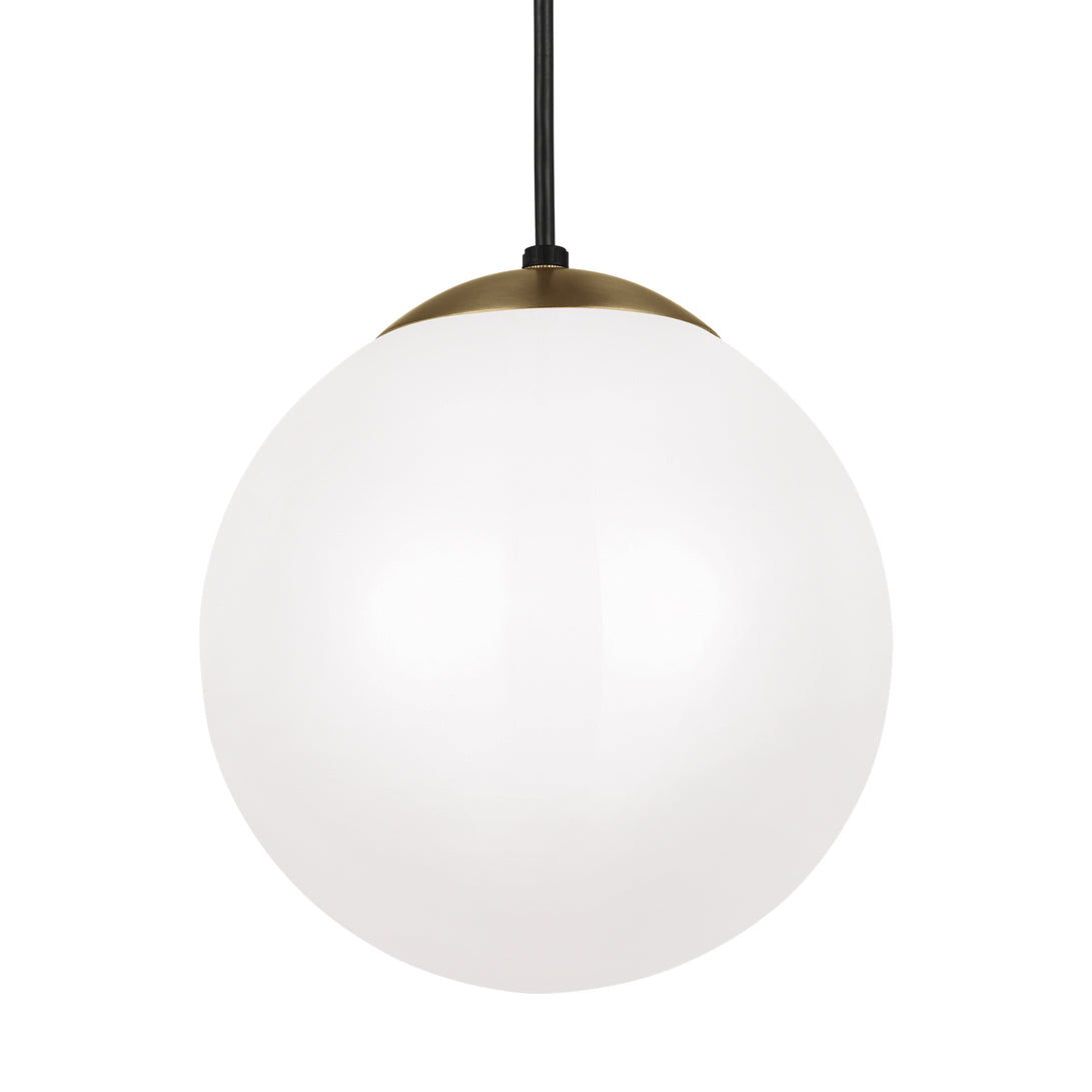 Visual Comfort Studio - 6020EN3-848 - One Light Pendant - Leo - Hanging Globe - Satin Brass