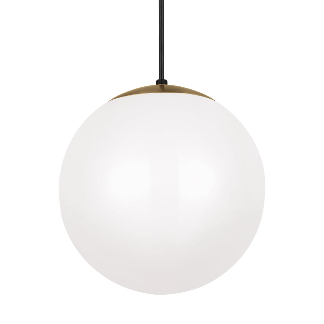 Visual Comfort Studio - 6022-848 - One Light Pendant - Leo - Hanging Globe - Satin Brass