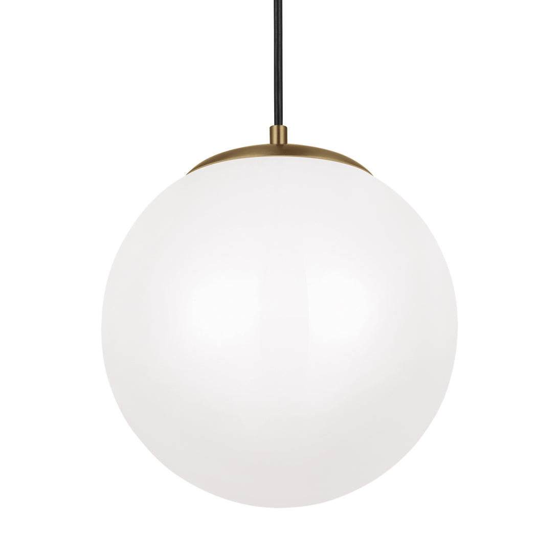 Visual Comfort Studio - 602293S-848 - LED Pendant - Leo - Hanging Globe - Satin Brass