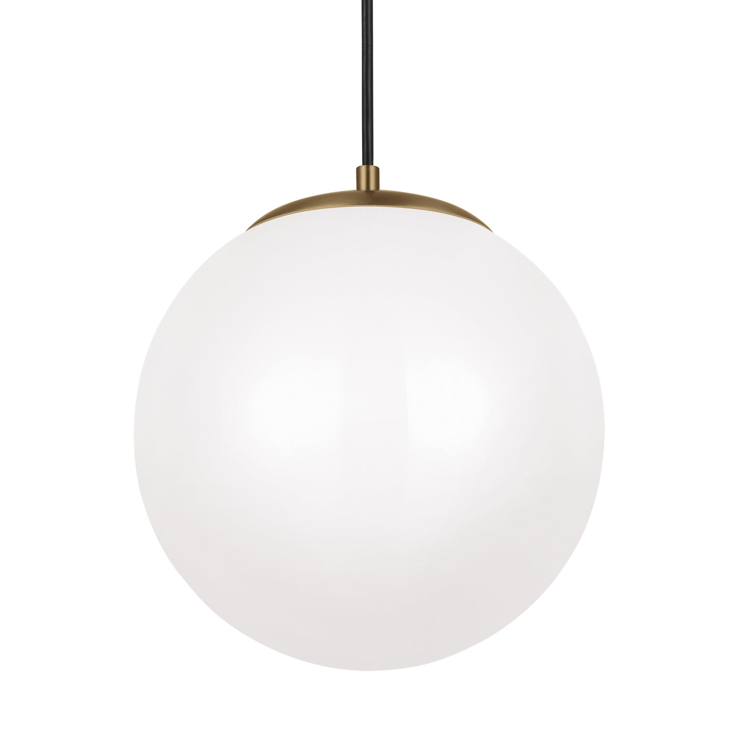 Visual Comfort Studio - 602293S-848 - LED Pendant - Leo - Hanging Globe - Satin Brass