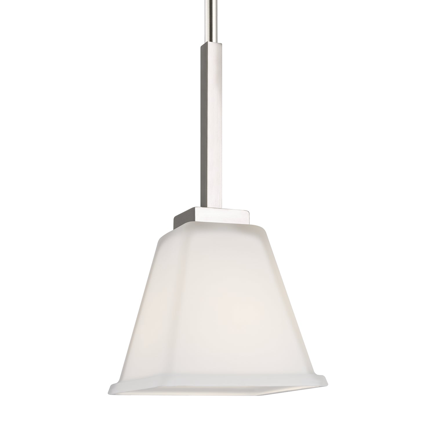 Generation Lighting. - 6113701-962 - One Light Mini-Pendant - Ellis Harper - Brushed Nickel