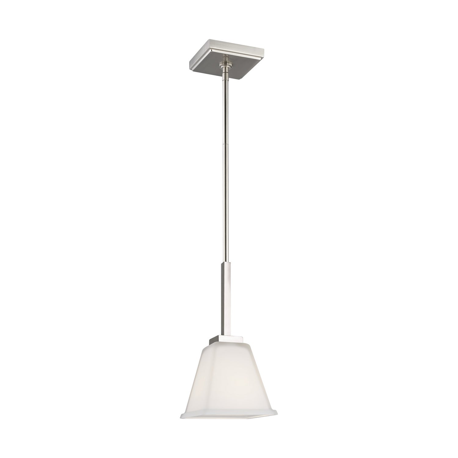 Generation Lighting. - 6113701EN3-962 - One Light Mini-Pendant - Ellis Harper - Brushed Nickel