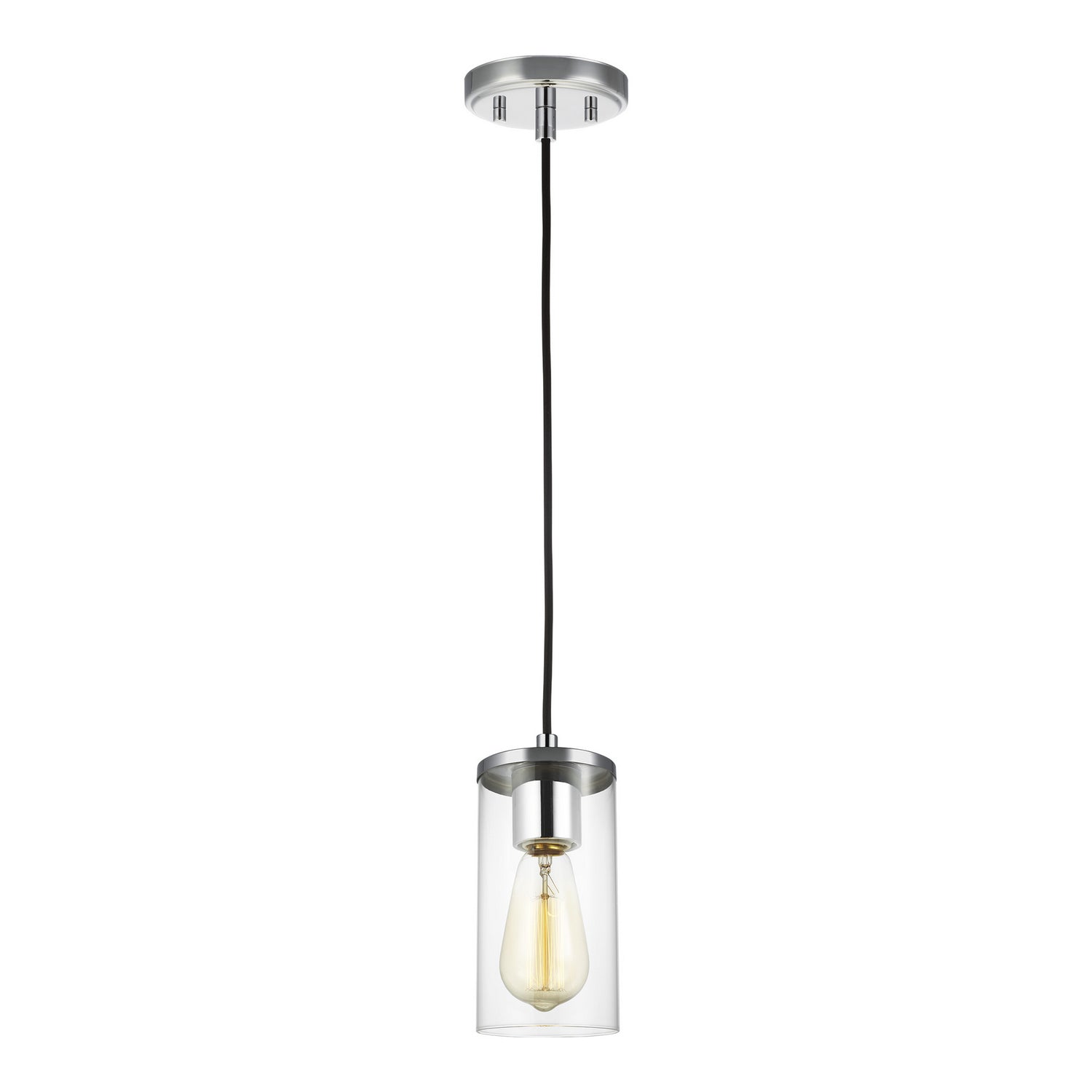 Visual Comfort Studio - 6190301-05 - One Light Mini-Pendant - Zire - Chrome