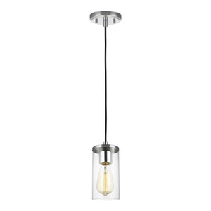 Visual Comfort Studio - 6190301-05 - One Light Mini-Pendant - Zire - Chrome