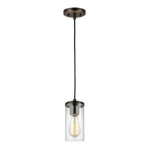 Visual Comfort Studio - 6190301-778 - One Light Mini-Pendant - Zire - Brushed Oil Rubbed Bronze