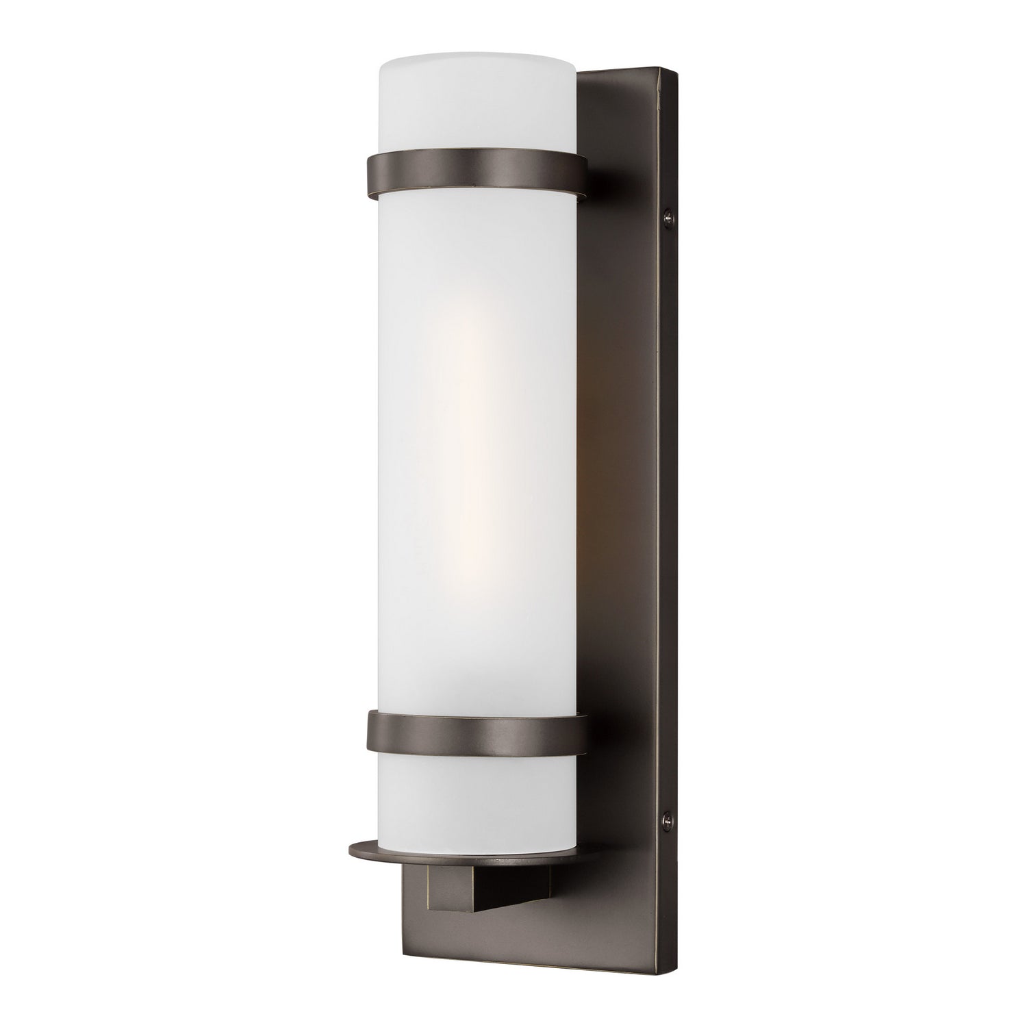 Generation Lighting. - 8518301EN3-71 - One Light Outdoor Wall Lantern - Alban - Antique Bronze