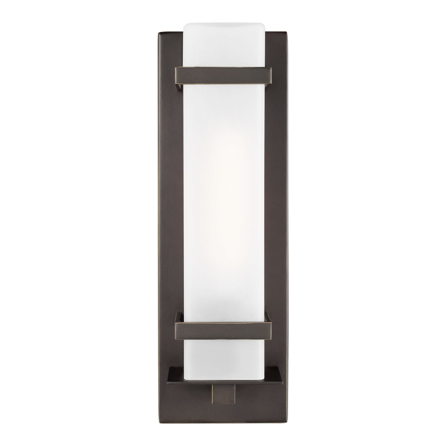 Generation Lighting. - 8520701-71 - One Light Outdoor Wall Lantern - Alban - Antique Bronze