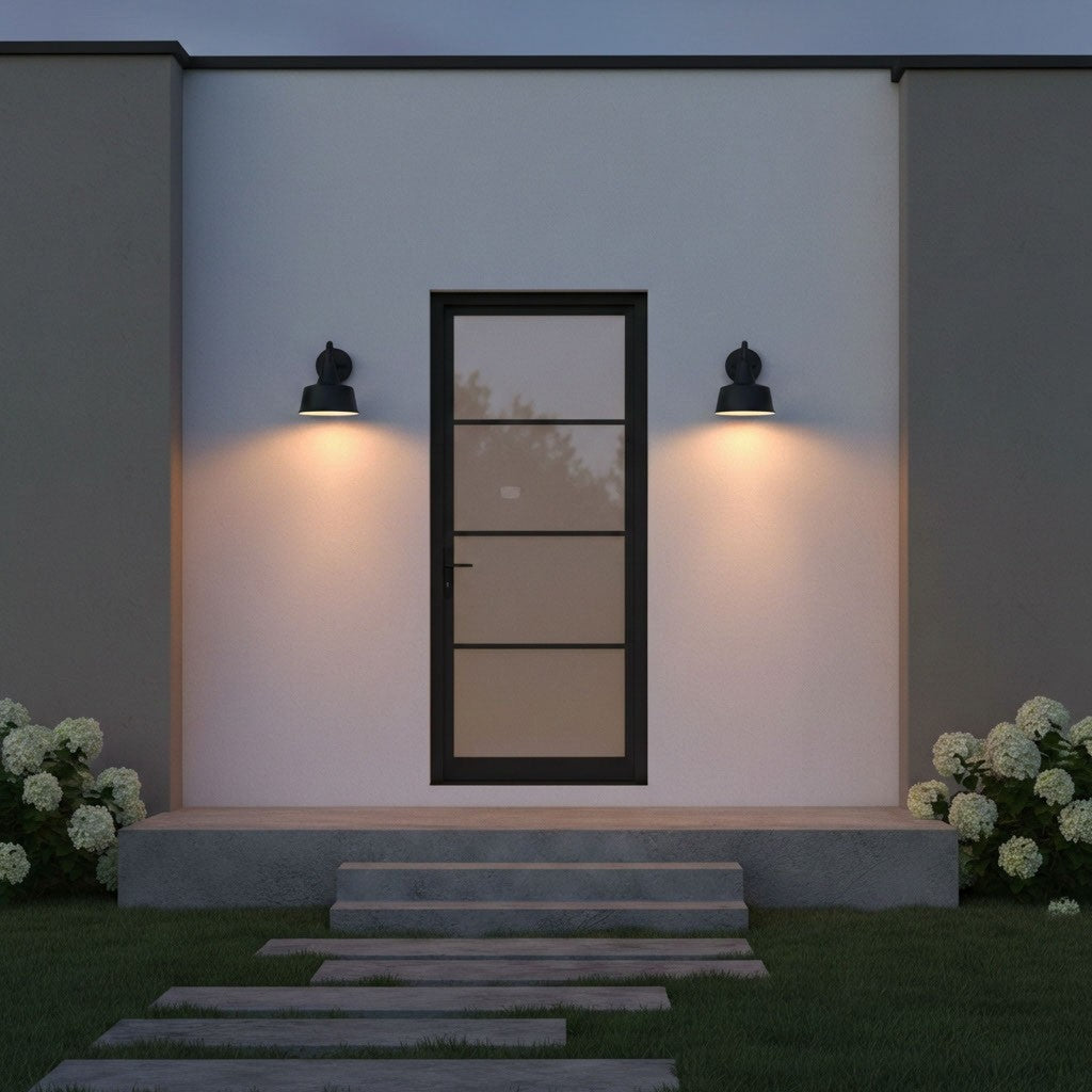 Visual Comfort Studio - 8537401-12 - One Light Outdoor Wall Lantern - Barn Light - Black