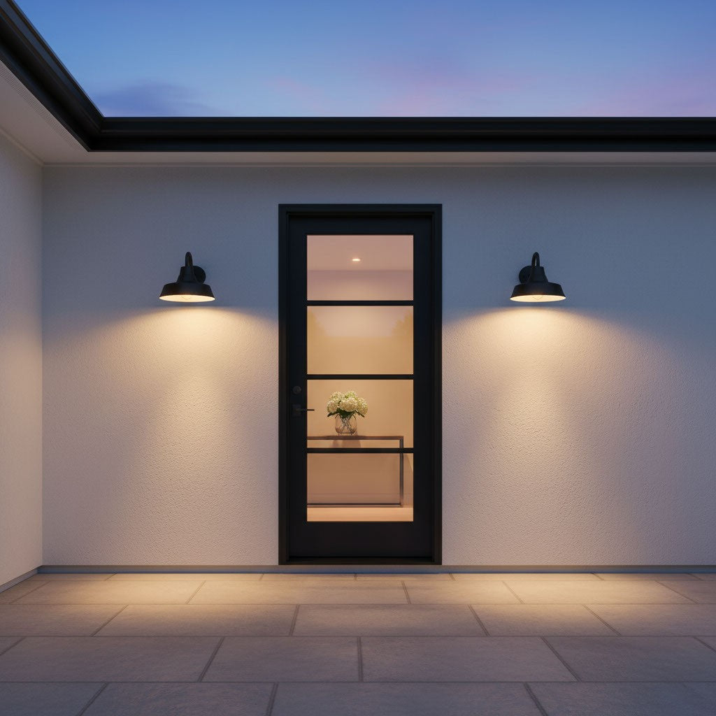 Visual Comfort Studio - 8637401EN3-12 - One Light Outdoor Wall Lantern - Barn Light - Black